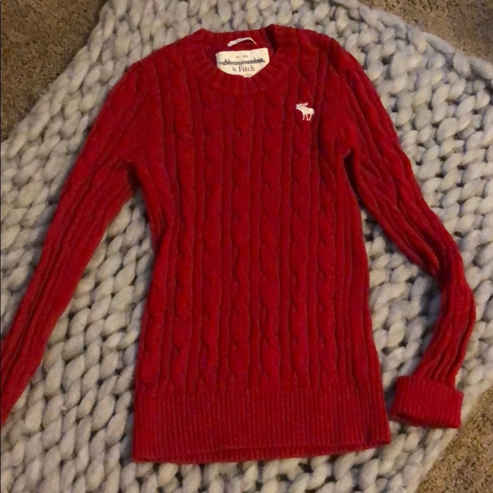 Abercrombie cable knit sweater